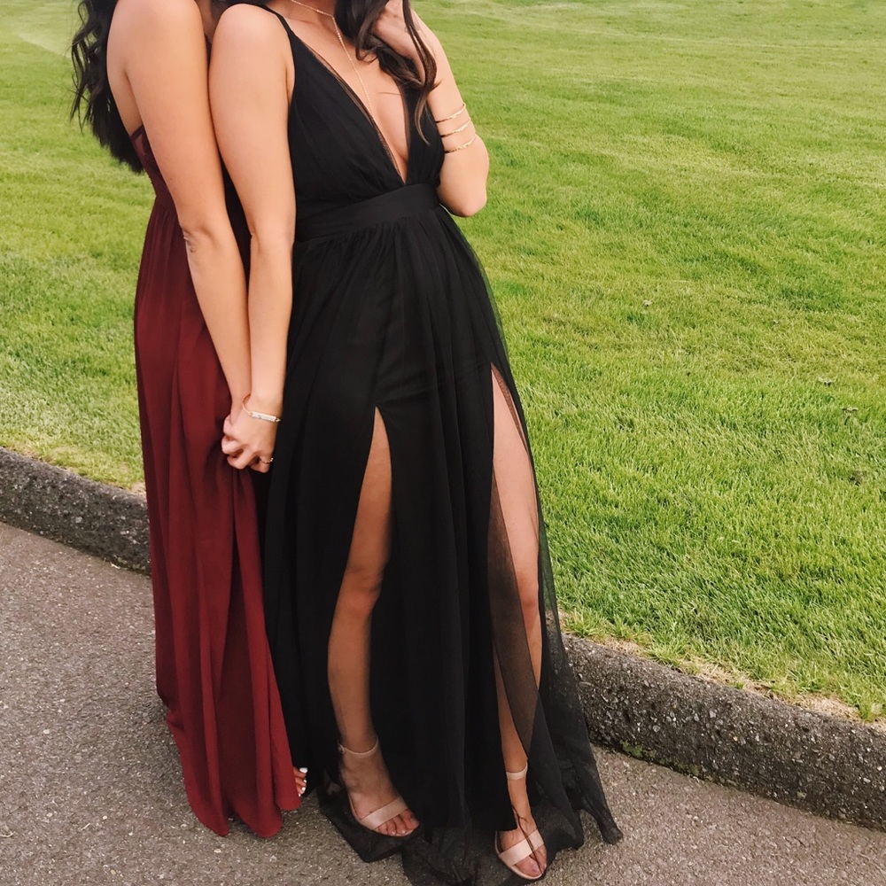 Black Formal Dress *SOLD*